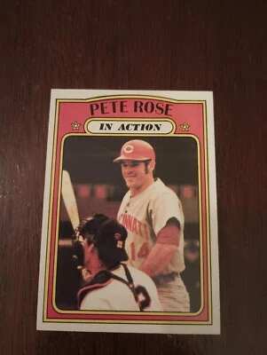 Pete Rose IA 1972 Topps #560 (como nuevo+) Foto 1 de 2