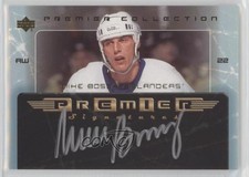 2003-04 Upper Deck Premier Collection Signatures Mike Bossy #PS-BY Auto HOF