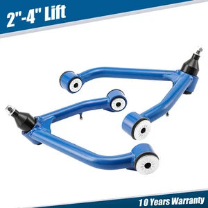 Pair Front Upper Control Arms 2-4" Lift for 2007-2018 Silverado Sierra 2WD 4WD - Picture 1 of 9