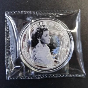 Cameroon 2024 8g Silver Coin--Movie star Ingrid Bergman HOT! - Picture 1 of 5
