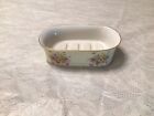 Lefton China Hand Painted 8207 Floral Soap Dish