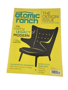 Atomic Ranch Magazine 2019 Women of Modernism Retro Style Made New Form Function - Picture 1 of 20