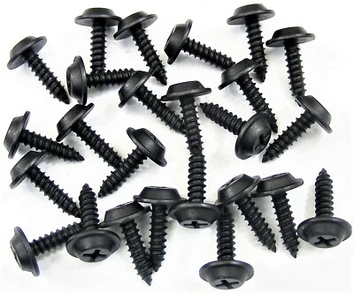 Datsun Interior Trim Screws- #8 x 5/8" Long Flat Top- 1/2" Head- 25 screws- #200 - Image 1 of 4