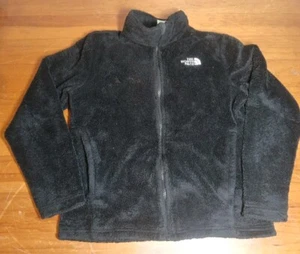 The North Face Girls Full-Zip Jacket Liner Circular Large Black Level 2 Fleece - Picture 1 of 11