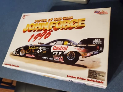 Action 1/24 Driver of the year John Force 1996 Gastrol GTX Funny Car Mustang - Image 1 of 4
