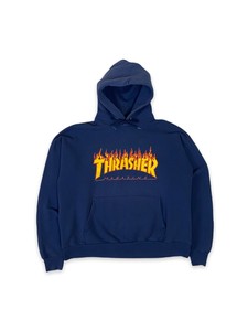 Sudadera Thrasher: Flame Logo Hood BK | Comprar online | Tienda Fillow