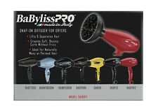 BABYLISS PRO Snap-On Diffuser for Mid-Size Dryers -- BABDF2, adds body & volume