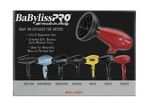 BABYLISS PRO Snap-On Diffuser for Mid-Size Dryers -- BABDF2, adds body & volume - Picture 1 of 3