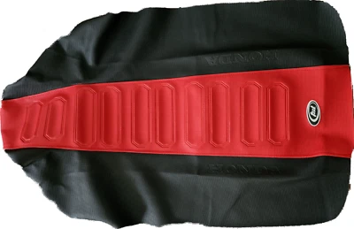 Funda de asiento apta para Honda XR250R XR250L rojo negro ultragrip 1988-95 envío rápido 🌎 DHL Foto 1 de 3