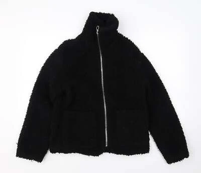 Topshop Womens Black Jacket Coat Size XS - Image 1 of 4
