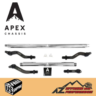 Kit de dirección Apex Chasis 2,5 toneladas Pol Alum con Dana 44 para '20+ Jeep Gladiator JT Foto 1 de 4
