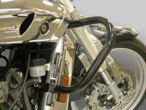 Paramotore Spaan acciaio nero Ø 30mm specifico per Hyosung Aquila GV650 - Picture 1 of 1