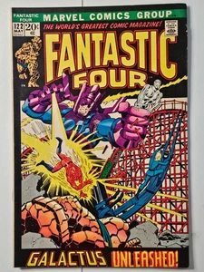 Fantastic Four # 122 | VG | KEY Silver Surfer & Galactus | Marvel Comics 1972 - Picture 1 of 7
