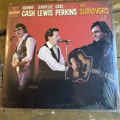 JOHNNY CASH/JERRY LEE LEWIS/CARL PERKINS/STEREO NM/NM Shrink Outer Rec Sleeve - Image 1 of 4