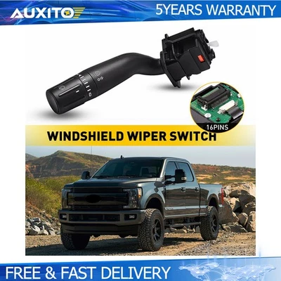 Interruptor de señal de giro para Ford F-150 2015-2019 F-250 F-350 F-450 F-550 Super Duty H Foto 1 de 4