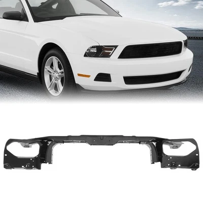 Black Steel Radiator Support Upper Tie Bar For Ford Mustang 2010-2014 NEW - Image 1 of 4