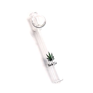 Black Leaf Kawumm Glaspfeife Tabakpfeife 15 cm - Bild 1 von 4