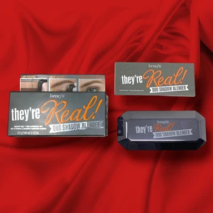 NEW They’re Real! Benefit Duo Eye Shadow Blender Easy Smokin' 3.5 g Boxed HTF - Picture 1 of 5