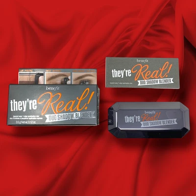 NEW They’re Real! Benefit Duo Eye Shadow Blender Easy Smokin' 3.5 g Boxed HTF - Image 1 of 4