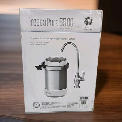 NUEVO sistema de filtración de agua Royal Prestige Frescapure 5500 WFO475. CAJA DAÑADA Foto 1 de 4