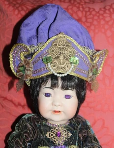 PATRICIA LOVELESS All Porcelain Doll KESTNER 243 Repro ASIAN Chin Lin - Picture 1 of 5