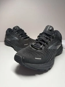 Brooks Ghost 13 Triple schwarze Laufschuhe sportliche Turnschuhe Damen - Größe 10,5 - Bild 1 von 14