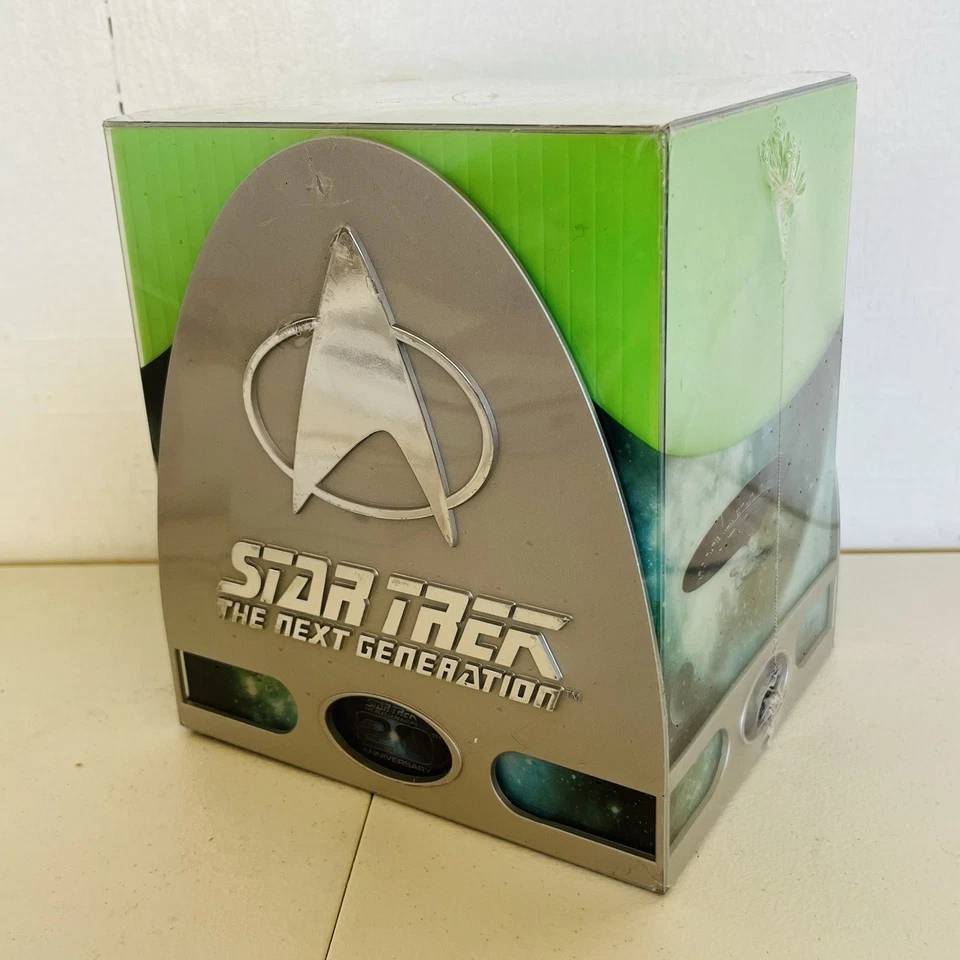 STAR TREK NEXT GENERATION COMPLETE SERIES 20th Anniversary 49 DISC Box Set NEW - Image 1 of 4