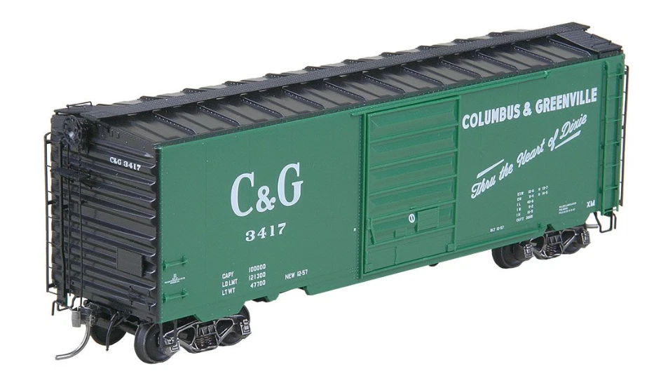 Kadee 5276 HO Columbus & Greenville 40' PS-1 Boxcar #3417 MT/Box - Image 1 of 1
