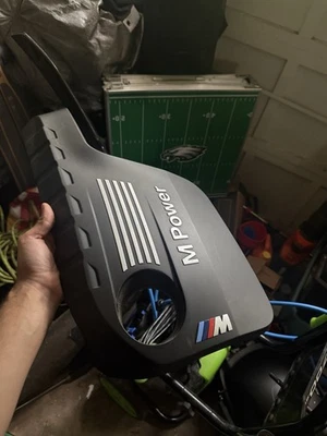 2015-2018 BMW F80 F82 F83 M2 M3 M4 Engine Cylinder Head Coil Cover Panel OEM - Image 1 of 2