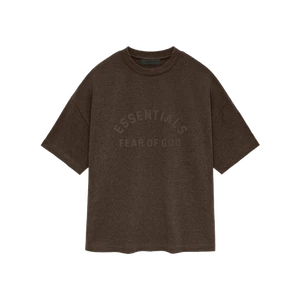 Essentials Heavy Short Sleeve T-Shirt Heather Wood - 24SS - Picture 1 of 1