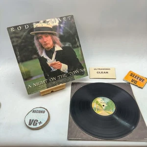 Rod Stewart- A Night On The Town VG+/VG Ultrasonic Clean 1976 - Imagen 1 de 4