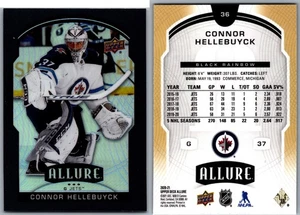20-21 UPPER DECK ALLURE BLACK RAINBOW - CONNOR HELLEBUYCK #36 WINNIPEG JETS - Picture 1 of 1