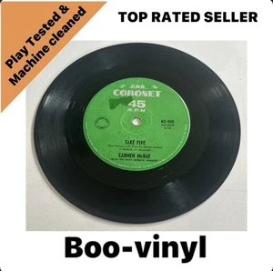 Carmen McRae ~ Take Five 7” Vinyl Record Jazz Pop VG+ / M - Imagen 1 de 6
