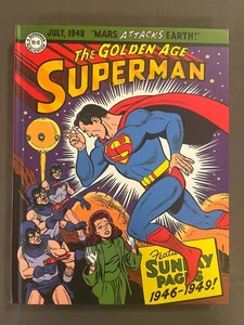 SUPERMAN: PAGINE DOMENICALI ETÀ DELL'ORO 1946 - 1949 HC : senza dustjacket - Foto 1 di 4