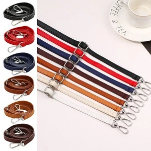 Adjustable Leather Bag Strap Detachable Crossbody Bag Belts Women - Picture 1 of 22