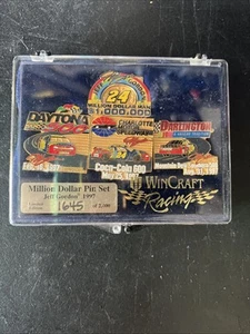 1997 Jeff Gordon MILLION DOLLAR Commemorative Hat Pin set #24 1645/2400 - Picture 1 of 1