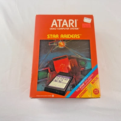 Atari 2600 – Star Raiders (CIB) w/ Video Touch Pad & Atari Force Comic - Image 1 of 4