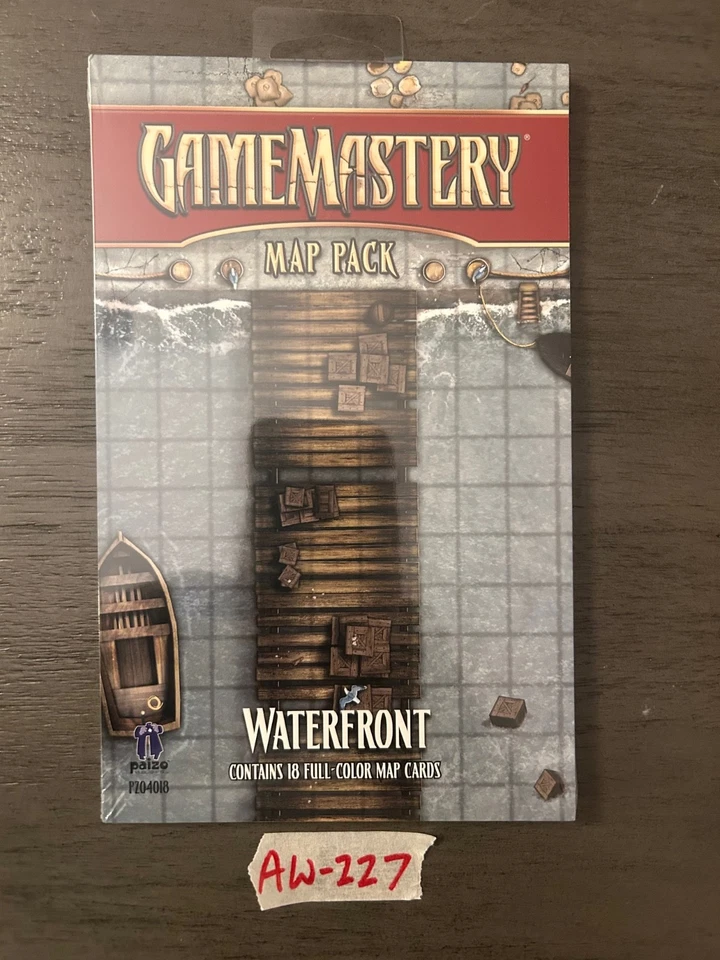 Paizo GameMastery Map Pack Waterfront Lot AW-227 - Image 1 of 1