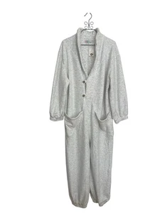 NWT Free People Ivory Fuzzy Fleece Ridge One Piece Jumpsuit - Sz XL - Picture 1 of 6
