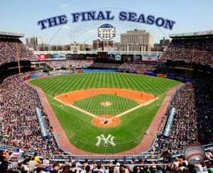 YANKEE STADIUM 8X10 FOTO 1923-2008 DIE LETZTE SAISON MANTLE JETER DiMaggio Berra - Bild 1 von 1