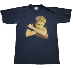 Camiseta negra vintage Billy Gilman 2002 Dare To Dream para hombre talla mediana - Imagen 1 de 7
