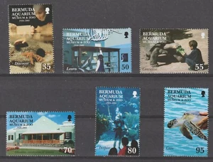 Bermuda 2001 #812-17 Aquarium, Museum and Zoo, 75th Anniversary -VF MNH Set of 6 - Picture 1 of 7