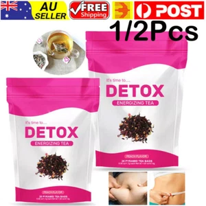 1/2X Lulutox Detox Tea Natural,De-Bloating Weight Loss Help Energy Tea 28PCS/Bag - Picture 1 of 14
