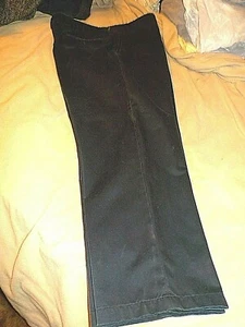 Men's HAGGAR heavier, black slacks, 40 X 29, unused condition - Picture 1 of 3