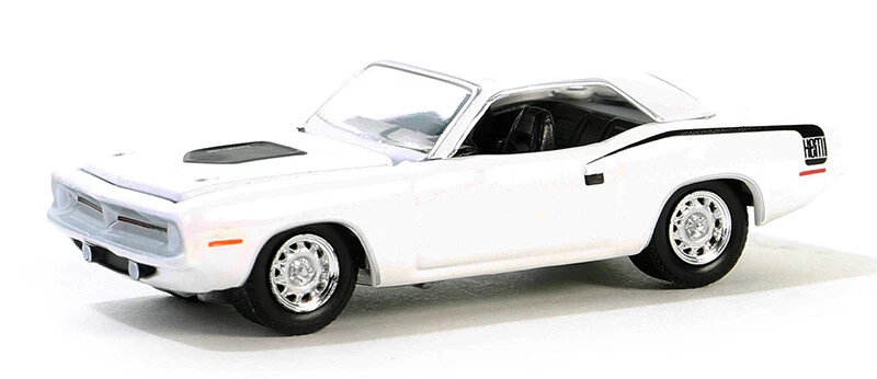 GREENLIGHT - PLYMOUTH Hemi Cuda 1970 Bianco GL MUSCLE in blister - 1/64 - GRE... - Immagine 1 di 1