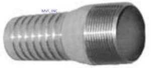 Hose Barb for 1" ID Hose x 3/4" MNPT Plated King Combination Nipple SF100075SP - Picture 1 of 4