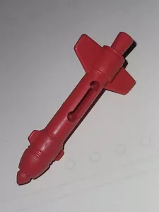Vintage GI Joe ARAH 1988 Rolling Thunder RED CAROUSEL MISSILE vehicle part - Picture 1 of 2