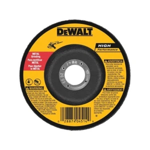 DEWALT 6" X 1/4" X 7/8" MUELA METÁLICA (CAJA DE 10) DW4624 - Imagen 1 de 3