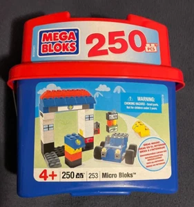 Mega Bloks Micro Bloks 250-Piece Tub #253 - NEW - Picture 1 of 6