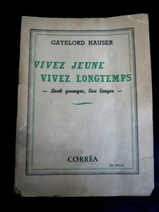 Medizin! Lebe jung Lebe lange! Hauser ! Correa! 1951 ! C47 - Bild 1 von 1